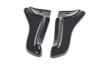 Maxton Design Rear extension Flaps diffuser V.1 black gloss - Tesla Model X