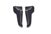 Maxton Design Rear extension Flaps diffuser V.2 black gloss - Tesla Model X