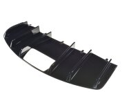 Maxton Design Diffuser rear extension black gloss - Tesla Model X