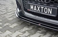 Maxton Design Frontansatz V.2 schwarz Hochglanz - Audi RS3 8V FL Sportback