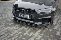 Maxton Design Frontansatz V.2 schwarz Hochglanz - Audi RS3 8V FL Sportback