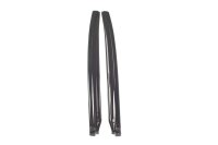 Maxton Design Side skirts extension extension black gloss - Audi RS3 8V FL Sportback