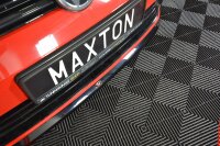 Maxton Design Front extension V.6 black gloss - VW Golf 7 R / R-Line Facelift