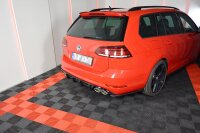 Maxton Design Diffuser rear extension black gloss - VW...