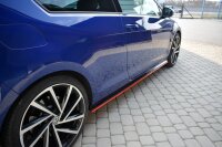 Maxton Design Seitenschweller Ansatz V.2 schwarz Hochglanz - VW Golf 7 R / R-Line Facelift