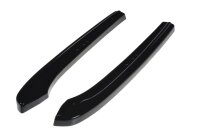 Maxton Design Rear extension Flaps diffuser V.1 black gloss - VW Golf 7 R Variant Facelift