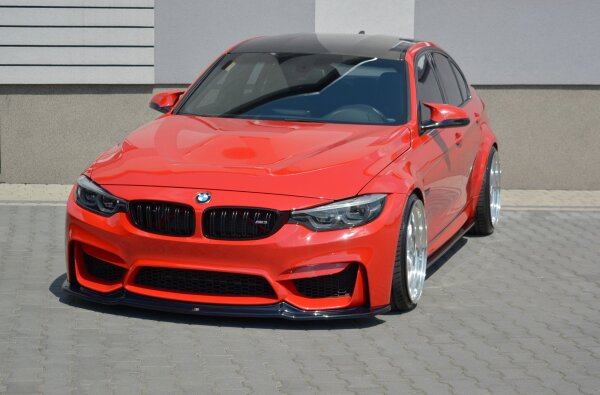 Maxton Design Frontansatz V.1 schwarz Hochglanz - BMW M3 F80