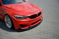 Maxton Design Front extension V.1 black gloss - BMW M3 F80