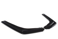 Maxton Design Rear extension Flaps diffuser V.1 black gloss - BMW M3 F80