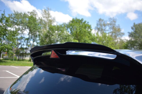 Maxton Design Spoiler Cap schwarz Hochglanz - Hyundai I30 N MK3 Hatchback