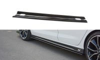 Maxton Design Side skirts extension extension V.1 black...