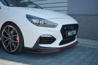 Maxton Design Front Splitter V.2 schwarz Hochglanz - Hyundai I30 N MK3 Hatchback / Fastback