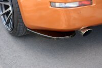 Maxton Design Rear extension Flaps diffuser black gloss - Nissan 350Z