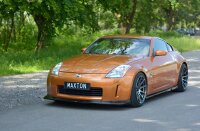 Maxton Design Frontansatz schwarz Hochglanz - Nissan 350Z