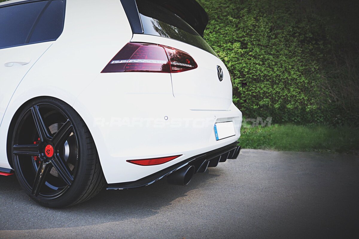 Diffuseur Vw Golf 7 Gti Gloss Black Ph1