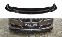 Maxton Design Front extension black gloss - BMW 6 Series...