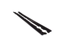 Maxton Design Side skirts extension extension black gloss - BMW 6 Series Gran Coupe