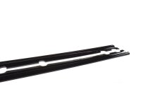 Maxton Design Side skirts extension extension black gloss - BMW 6 Series Gran Coupe