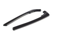 Maxton Design Heckansatz Flaps Diffusor schwarz Hochglanz - BMW 6er Gran Coupe