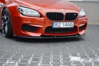 Maxton Design Front extension black gloss - BMW M6 Gran Coupe