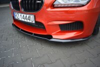 Maxton Design Front extension black gloss - BMW M6 Gran Coupe