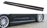 Maxton Design Side skirts extension extension black gloss...