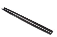 Maxton Design Side skirts extension extension black gloss - Audi S3 / A3 S-Line 8V / 8V FL Hatchback