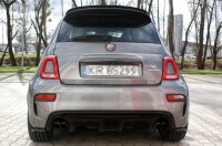 Maxton Design Heckansatz Flaps Diffusor schwarz Hochglanz - Fiat 500 ABARTH MK1 Facelift