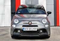 Maxton Design Front extension black gloss - Fiat 500 ABARTH MK1 Facelift