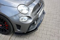 Maxton Design Frontansatz schwarz Hochglanz - Fiat 500...