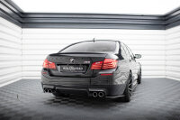 Maxton Design Heckansatz Flaps Diffusor schwarz Hochglanz - BMW M5 F10