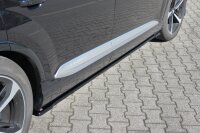 Maxton Design Side skirts extension extension black gloss - Audi SQ7 / Q7 S-Line MK2