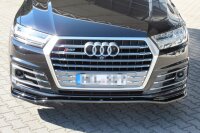 Maxton Design Front extension black gloss - Audi SQ7 / Q7...