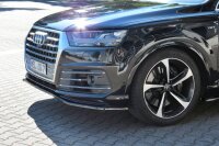 Maxton Design Front extension black gloss - Audi SQ7 / Q7 S-Line MK2