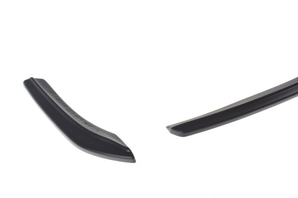 Maxton Design Rear extension Flaps diffuser black gloss - VW Passat CC Standard