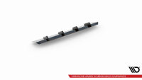 Maxton Design Diffuser rear extension black gloss - Audi A5 S-Line F5 Coupe / Sportback