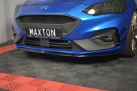 Maxton Design Frontansatz V.3 schwarz Hochglanz - Ford Focus ST / ST-Line MK4