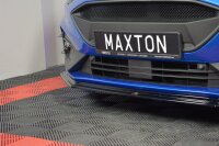 Maxton Design Front extension V.5 black gloss - Ford Focus ST / ST-Line MK4