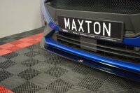 Maxton Design Front extension V.6 black gloss - Ford Focus ST / ST-Line MK4