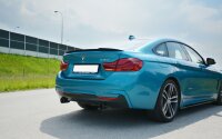 Maxton Design Spoiler Cap schwarz Hochglanz - BMW 4er F36...