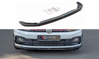 Maxton Design Front extension V.1 black gloss - VW Polo...