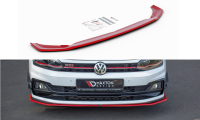 Maxton Design Front extension V.2 black gloss - VW Polo MK6 GTI