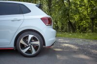 Maxton Design Heckansatz Flaps Diffusor schwarz Hochglanz - VW Polo MK6 GTI