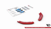 Maxton Design Heckansatz Flaps Diffusor schwarz Hochglanz - VW Polo MK6 GTI