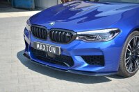 Maxton Design Front extension V.2 black gloss - BMW M5 F90