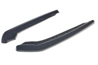 Maxton Design Heckansatz Flaps Diffusor schwarz Hochglanz - BMW M5 F90