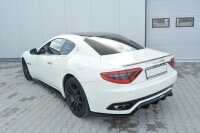 Maxton Design Diffuser rear extension black gloss - Maserati Gran Turismo