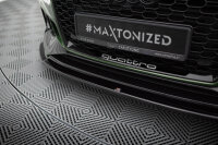Maxton Design Front extension V.2 black gloss - Audi RS4 B9