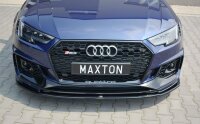 Maxton Design Frontansatz V.2 schwarz Hochglanz - Audi RS4 B9