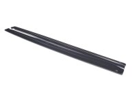 Maxton Design Side skirts extension extension black gloss - Audi RS4 B9